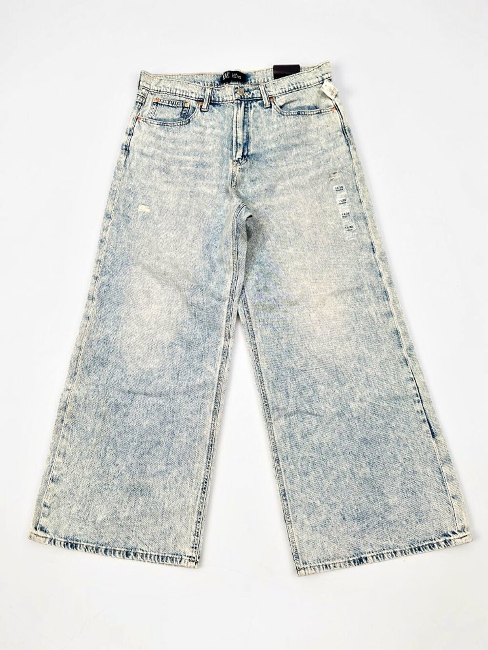 GAP Womens 14/32 (29) High Rise Wide Leg Jeans NWT Light Wash 100% Cotton **NOTE